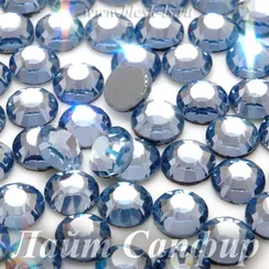 799 Термостразы Октагон, Лайт Сапфир