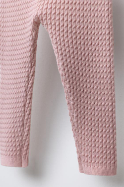 ZARA ЛЕГИНСЫ В РУБЧИК, СВЕТЛО-РОЗОВЫЙ