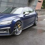 Карбоновые юбки для AUDI RS5 & S5 & A5 B9 2017 - 2019 Ауди обвес