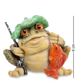 FG-6221-XB Фигура Лягушка «Рыбак» (Sealmark)
