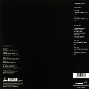 Brian Eno / Discreet Music (2LP)
