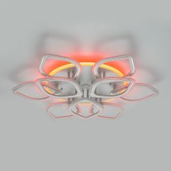 Citilux Ромби Смарт CL236A190E RGB Умная люстра Белая