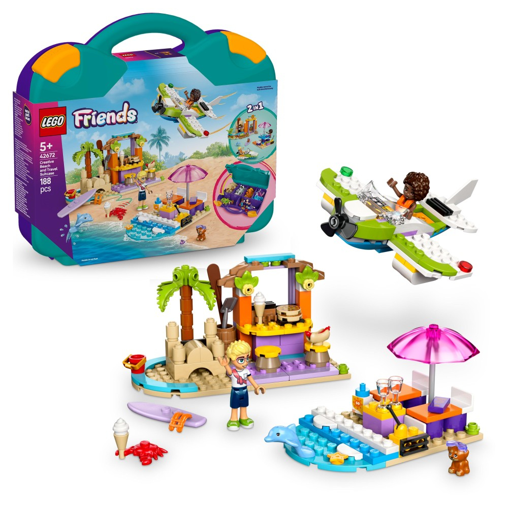 OUTLET LEGO Friends - Творческий пляжный чемодан 42672