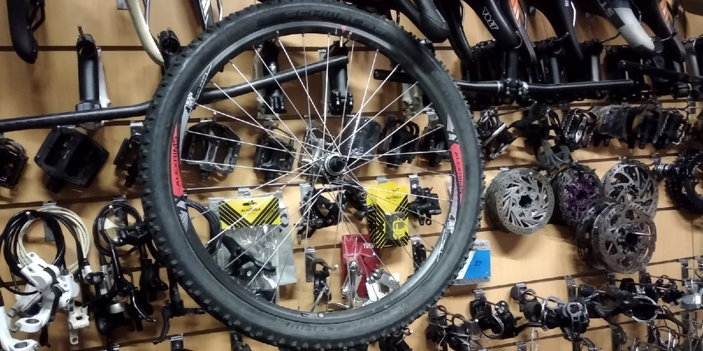 Колесо заднее 26" Alexrims 24_Shimano HB-RM66 135X10mm