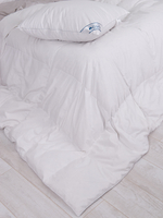 Одеяло пуховое облегчённое Афина полутораспальное 150х200