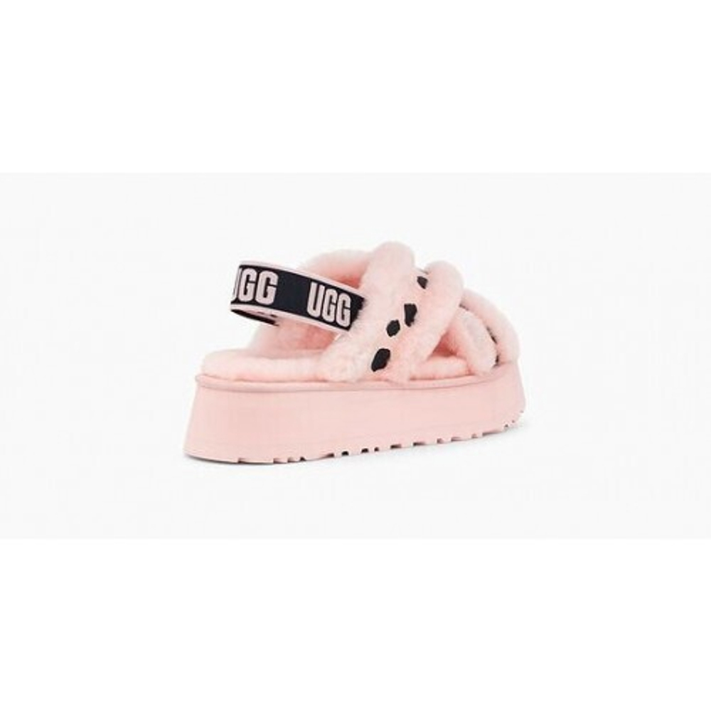 Тапочки Ugg Disco Color Pink Scallop