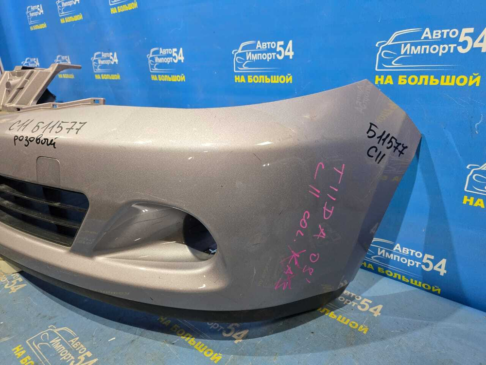 Бампер передний NISSAN TIIDA 2008-2012