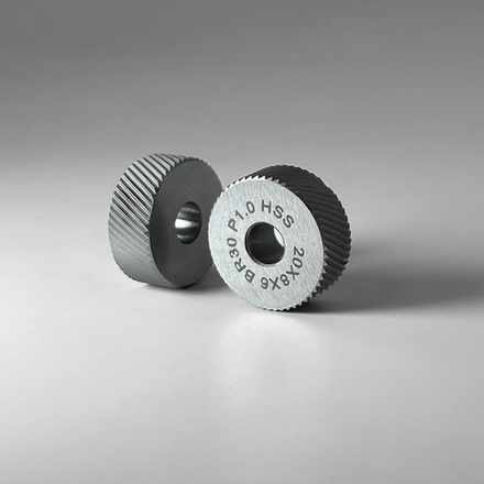 20x8x6 BR30 P1.0 HSS Ролик для накатки рифления