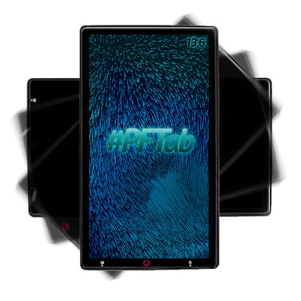 Магнитола с поворотный экраном 13.6" - Parafar PFTab на Android 9, 6-ТУРБО ядер, 4ГБ-64ГБ и встроен 4G модем