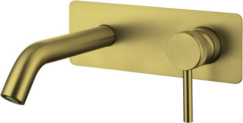 Смеситель для раковины Allen Brau Priority 5.31003-GB золото брашированное