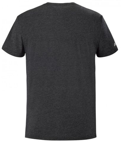 Футболка мужская теннисная Babolat Exercise Big Flag Tee Men - black heather