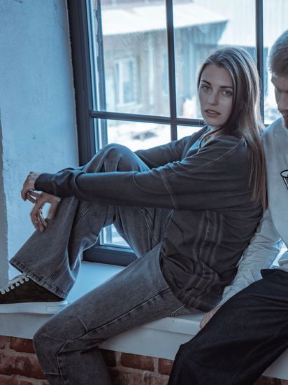 Лонгслив Mirror/DATA collection