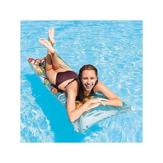 Dəniz şarı \ Плавательное кольцо \ Swimming Rings flovers 183x69 sm