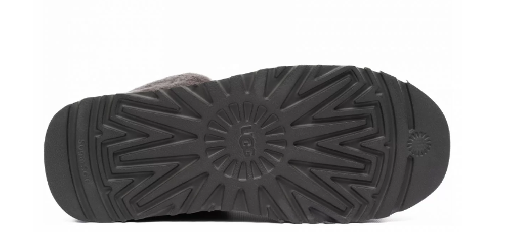 Ugg Funkette Platform Boots - Smoke