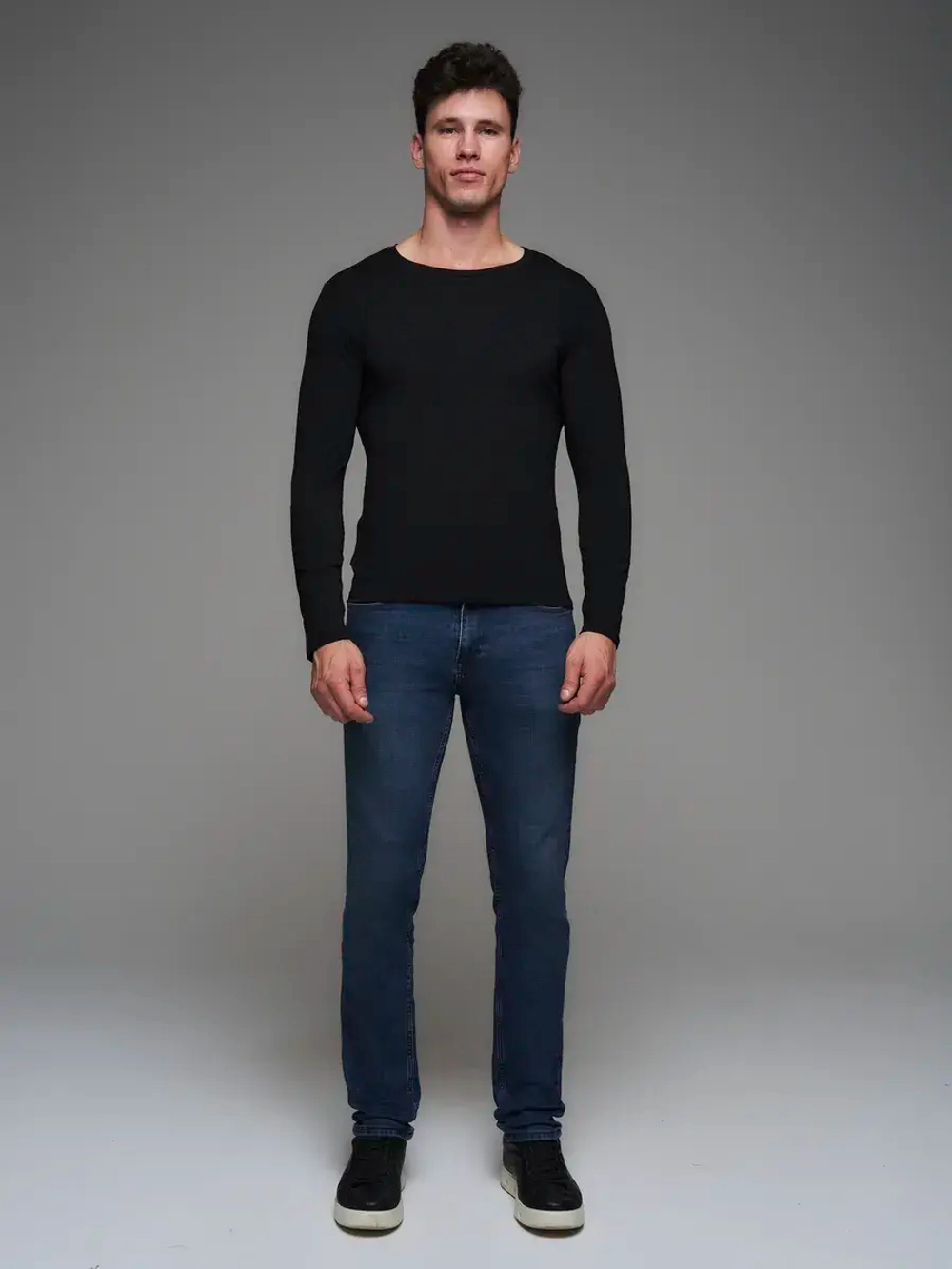 Лонгслив облегающий