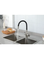 Смеситель для кухни с подключением фильтра FRAP F4396-5