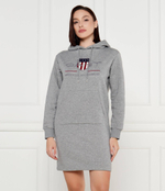 Платье ARCHIVE SHIELD Gant - серый(4200288)