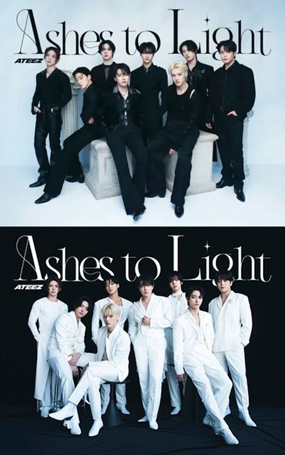 Альбом ATEEZ - ASHES TO LIGHT JAPAN 2nd FULL Album LIMITED Edition