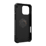 Защитный чехол MagSafe UAG Monarch Pro Forged Carbon with Copper Limited Edition для iPhone 16 Pro Max Композитный гибридный чехол с очень высоким уровнем защиты при падении и вырезом для Контроллера камеры
