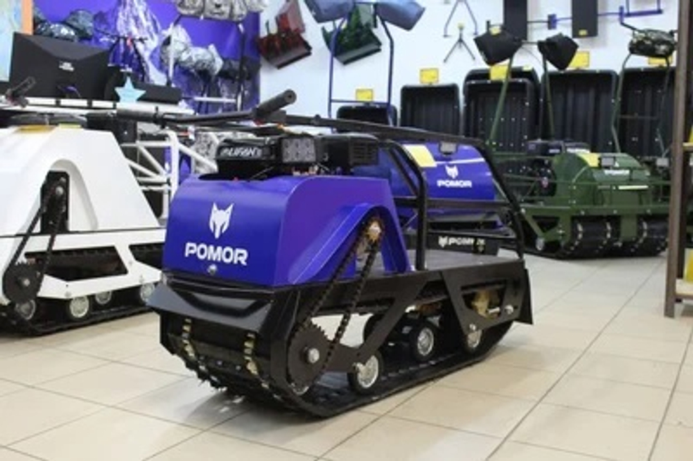 Мотобуксировщик POMOR 380 K8