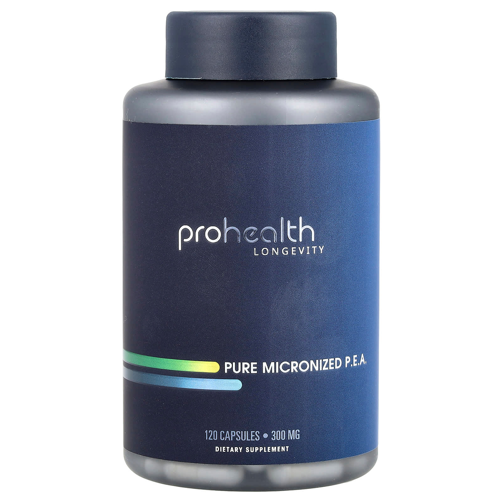 ProHealth Longevity, чистый микронизированный ПЭА, 300 мг, 120 капсул