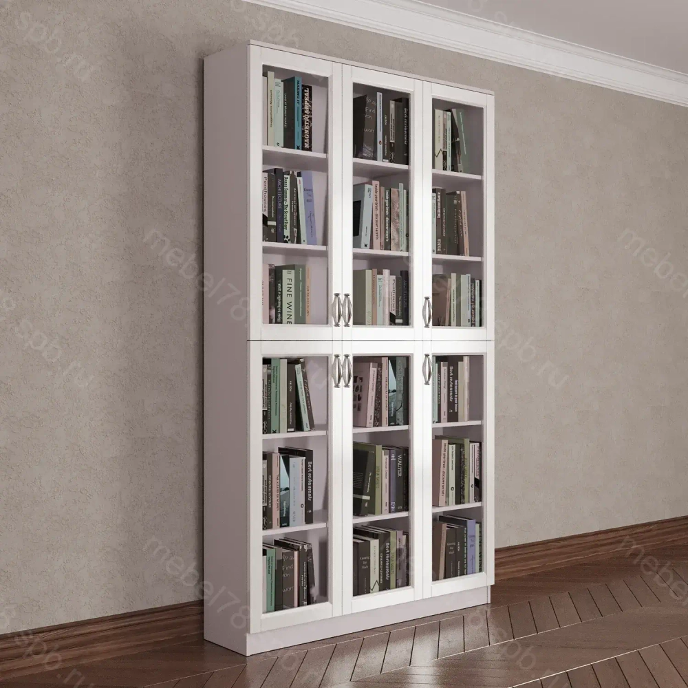 Шкаф книжный 3/2 (мадес)