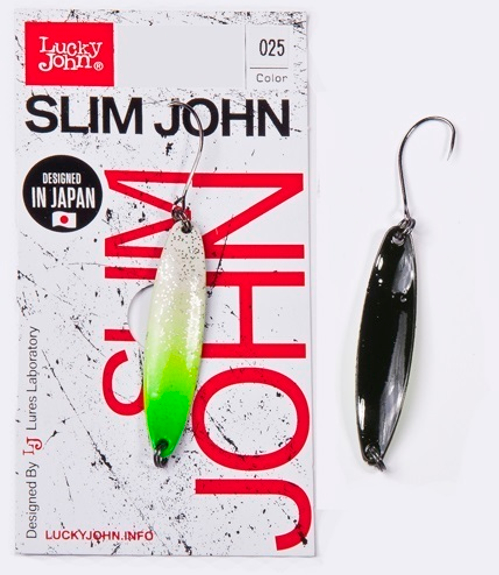 Блесна LUCKY JOHN Slim John 2,5 г, цвет 025, арт. LJSJ25-025