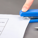 Степлер металлический DELI "0316" до 25 листов, ассорти