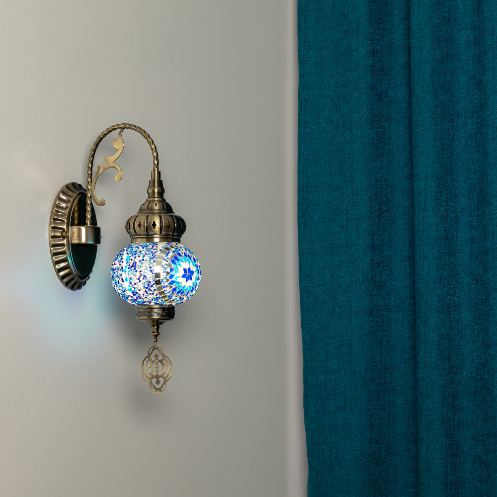 Citilux Каир CL419316 Бра настенное Мозаика Синяя