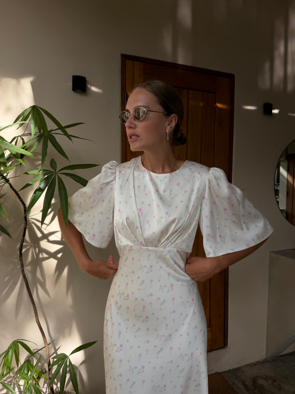 Платье Симона молочный