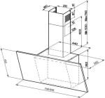 Вытяжка Asko CD4634B фото 2