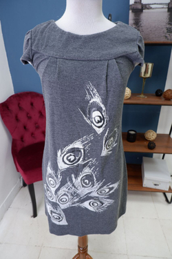 Платье La Reine Blanche с принтом 44 размер