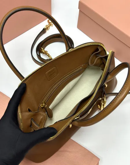 Сумка MIU MIU Aventure, коричневая