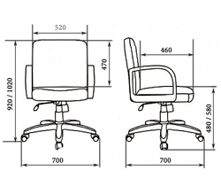 Кресло для руководителя VICTORIA B LX