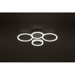 Светильник потолочный светодиодный Rivoli Juniper 6187-702 LED 75 Вт 3000-6000К белый с пультом | Rivoli