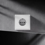 Рамка пластиковая VOLTUM S70 на 1 пост, (титан)