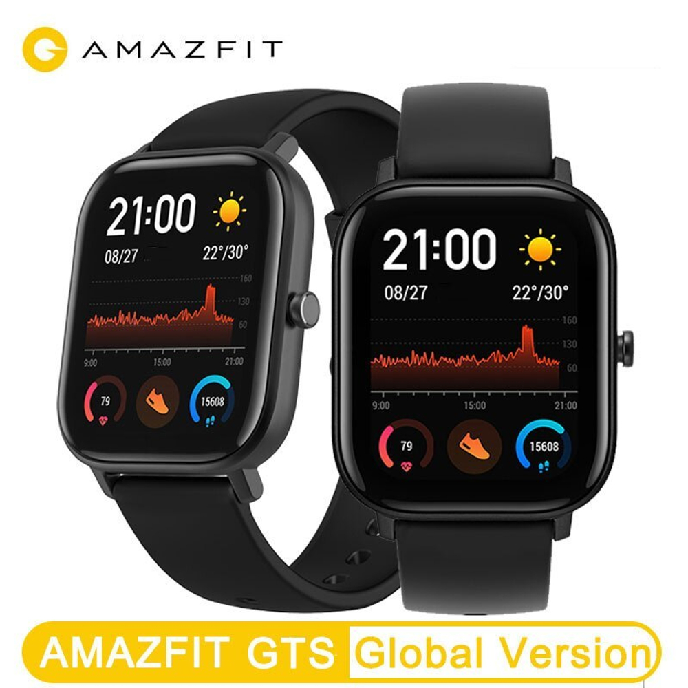 Умные часы Amazfit GTS Obsidian Black (A1914) EU