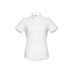 THC LONDON WOMEN WH. Женская рубашка oxford с короткими рукавами. Белый цвет