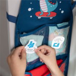 Наклейки в садик 21х15 для мальчиков (фигурные), 24 шт