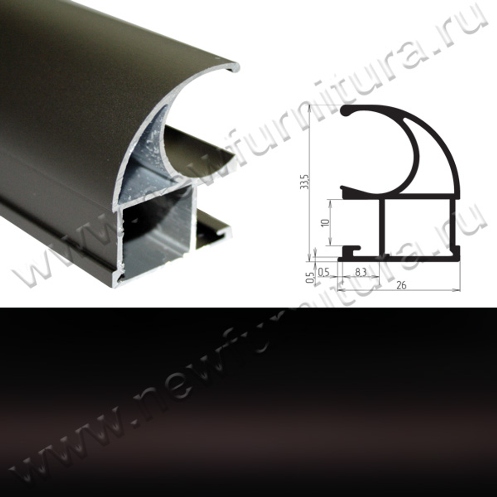 Бронза Асимметричная ручка 5,4 м