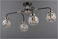 40345MD/4 MBK+AB (1) Люстра (NW)