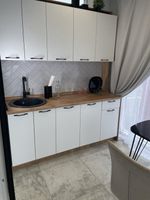 Кухня Тина крафт/белый 1,8м