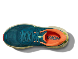 Женские кроссовки для бега Hoka Challenger 8 W Бирюзово-Оранжевые
