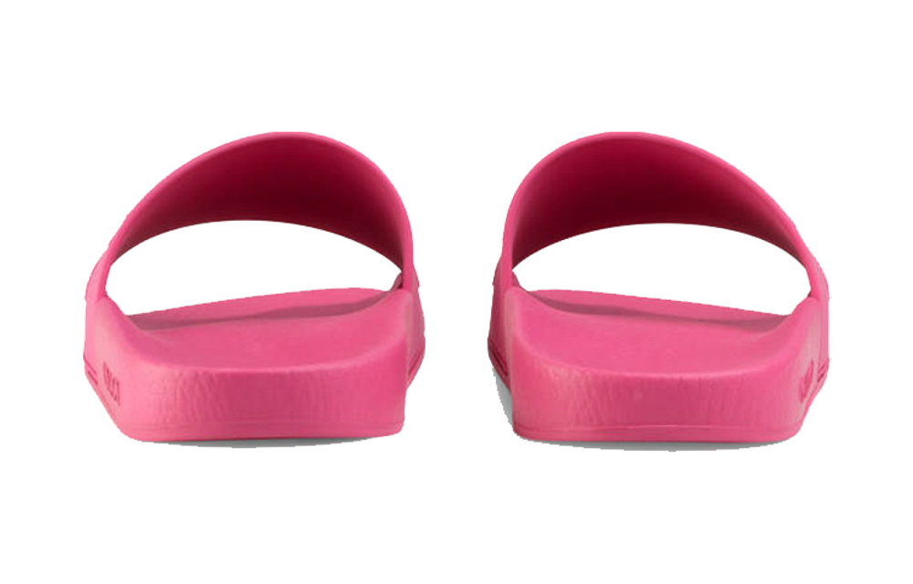 GUCCI Gucci Rubber Slide Rubber Word Logo Fashion Sandals Women's Pink