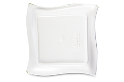 Блюдо с изгибом 20х20см Edelweiss Томаты и оливки