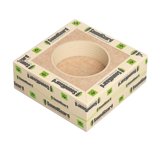 Подрозетник звукоизоляционный Soundguard P-Box 1 415036 односекционный 130х130х48 мм