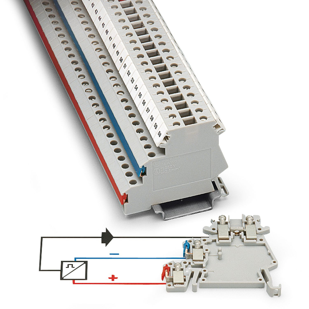 DIKD 1,5-PV BU - Клемма для датчиков/исполнительных устройств 2715584