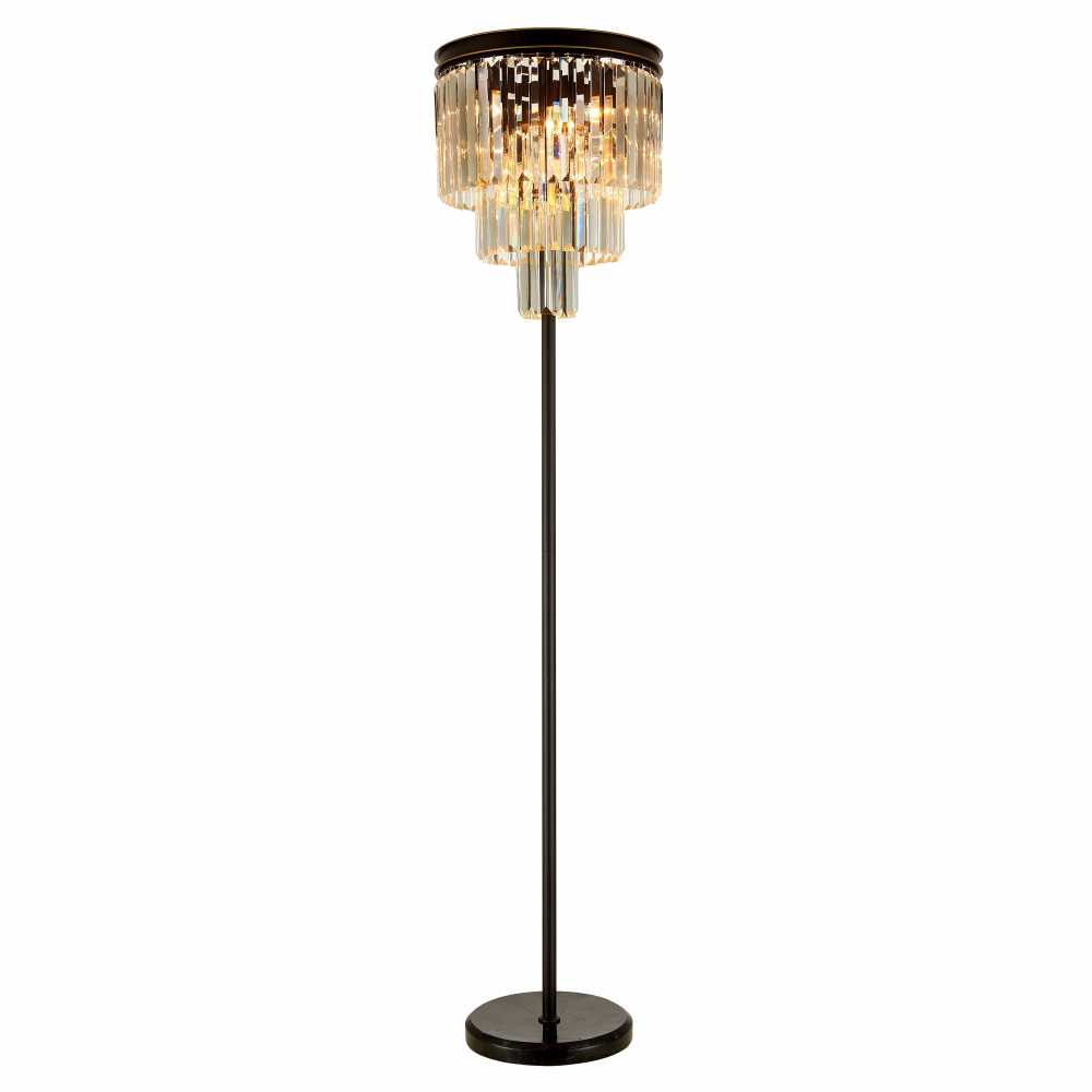 Citilux Мартин CL332992 Торшер хрустальный Шампань