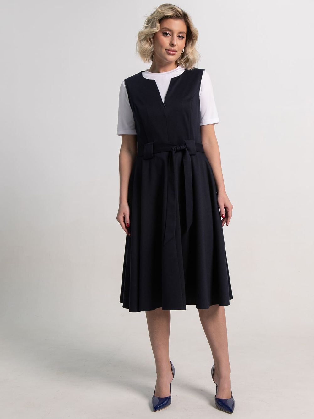 Платье Эрика (темно-синее) П15204-53М LT Collection