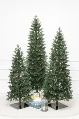 Искусственная елка Калипсо 210 см., 100% литая хвоя, ЕлкиТорг (271210)